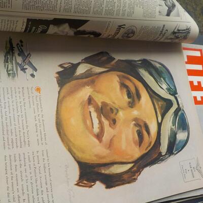 1940's Life Magazines Starlet's, Judy Garland and Lauren  Bacall.