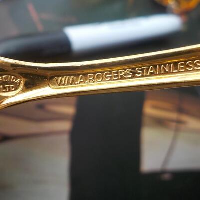 75 Piece Gold Plated set of flat ware.