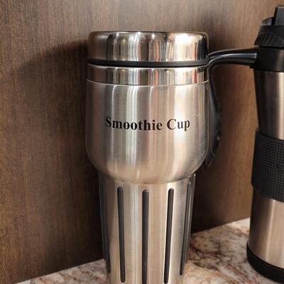 Lot 6: Travel Coffee Cups and Thermos 
