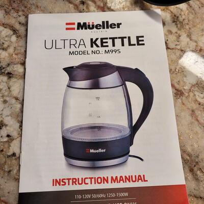 Lot 9: MÃ¼eller Electric Ultra Kettle 
