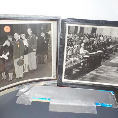 2 Historial pictures of general Eisenhower & Churchill.