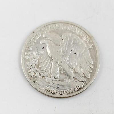 1939 SILVER WALKING LIBERTY DOLLAR COIN 