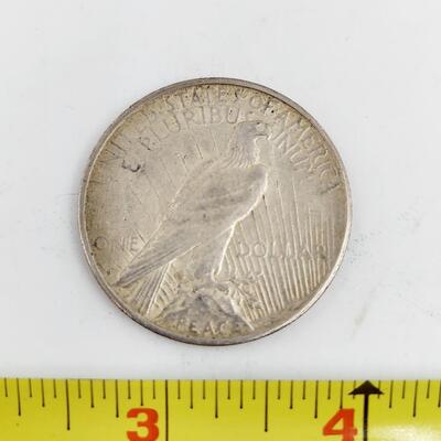 1923 SILVER PEACE DOLLAR 