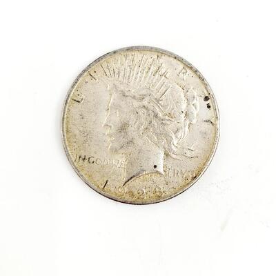 1923 SILVER PEACE DOLLAR 