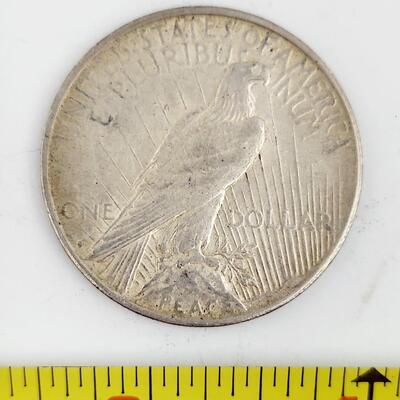 1923 SILVER PEACE DOLLAR 