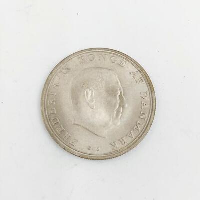 1968 DENMARK 10 SILVER KROMER 