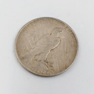 1923 PEACE SILVER DOLLAR 