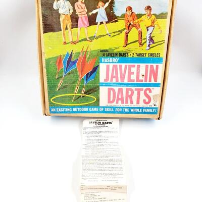 1968 HASBRO JAVELIN DARTS "JARTS"