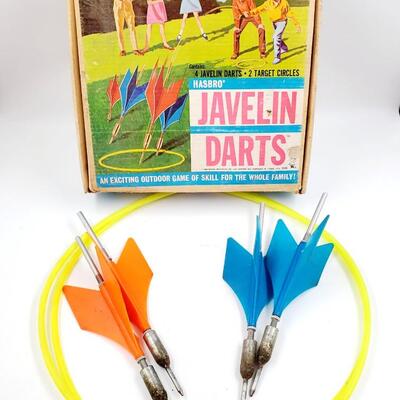 1968 HASBRO JAVELIN DARTS "JARTS"
