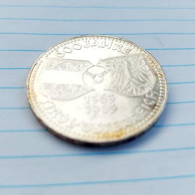 1963 AUSTRIAN SILVER 50 SHILLING COIN