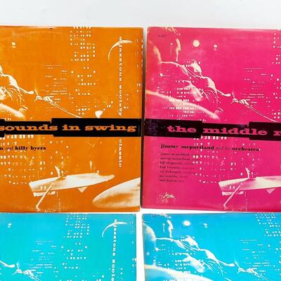 7 pc SET OF VINTAGE RECORDS - JAZZ & MORE 