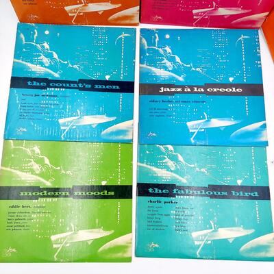7 pc SET OF VINTAGE RECORDS - JAZZ & MORE 