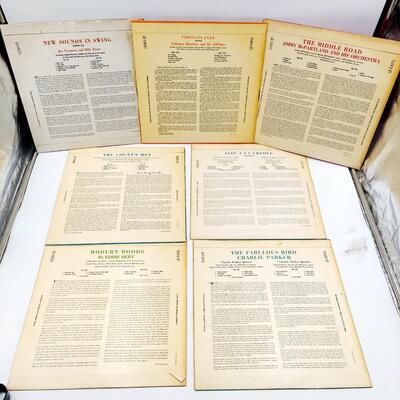 7 pc SET OF VINTAGE RECORDS - JAZZ & MORE 