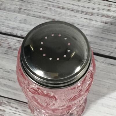 Pink Depression Glass Vintage Salt & Pepper Shakers
