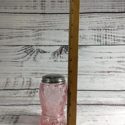 Pink Depression Glass Vintage Salt & Pepper Shakers