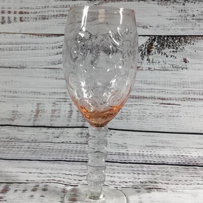 Set of 4 Crystal Wine Glasses