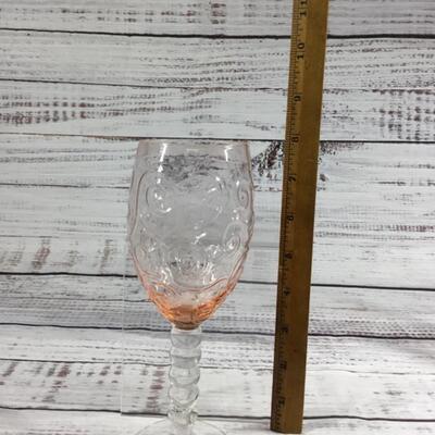 Set of 4 Crystal Wine Glasses