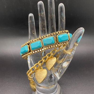 Pair of Vintage Goldtone Bracelets
