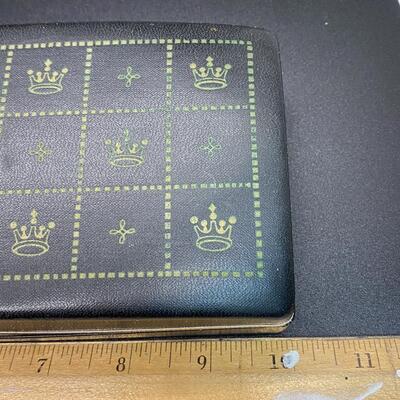 Vintage Men's Jewelry Box with Cuff Links and Tie Tacks