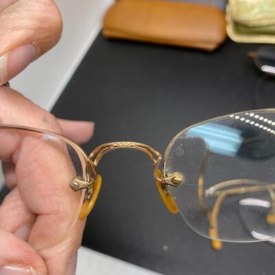 Vintage Antique Eyeglasses for Repair Parts Display