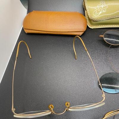 Vintage Antique Eyeglasses for Repair Parts Display