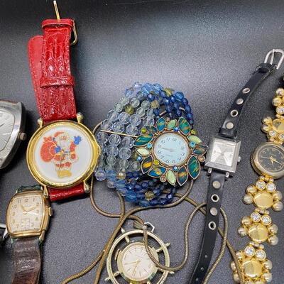 Mixed Lot of Fashion Watches for Parts or Repair