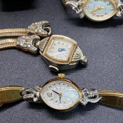 Vintage Antique Wristwatches Parts or Repair