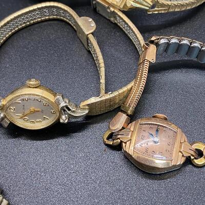 Vintage Antique Wristwatches Parts or Repair