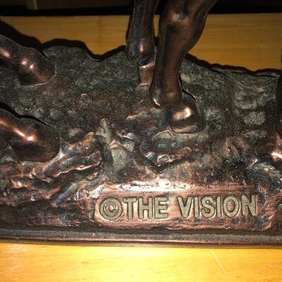 Vintage Bronze horse statue