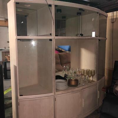 Vintage Three piece entertainment center 