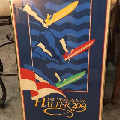 Vintage Halter 200 framed poster