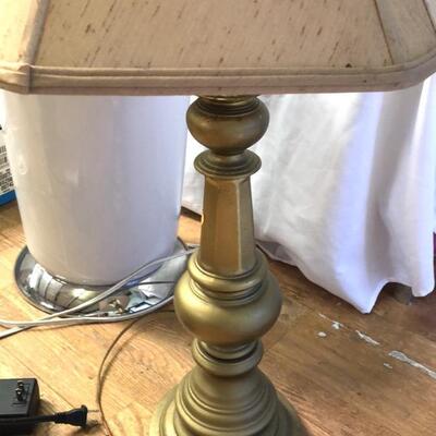 Vintage brass lamp