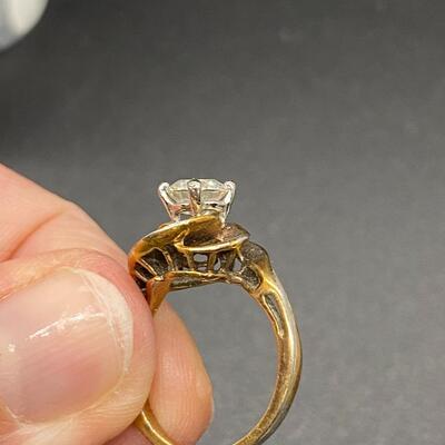 Vintage Gold Plate Fashion Rings