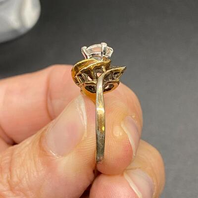 Vintage Gold Plate Fashion Rings
