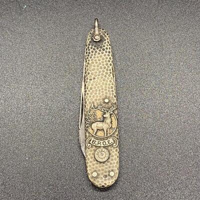 Vintage Benevolent and Protective Order of Elks B.P.O.E Pocket Knife
