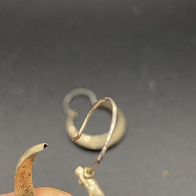 Sterling Silver Hoop Earrings