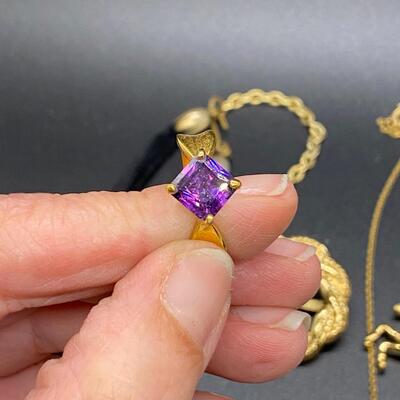 Goldtone Romance Jewelry Lot