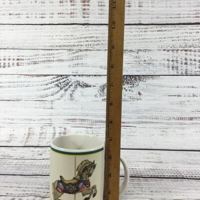 Limited Edition Carousel Collectors Plate and matching mug