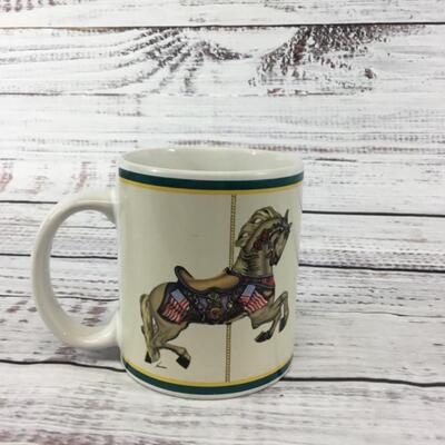 Limited Edition Carousel Collectors Plate and matching mug