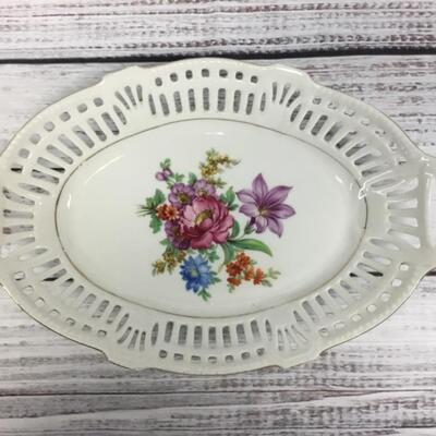 Vintage Floral Printed Bowl