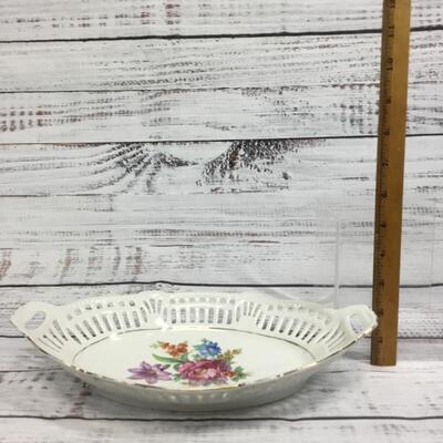 Vintage Floral Printed Bowl