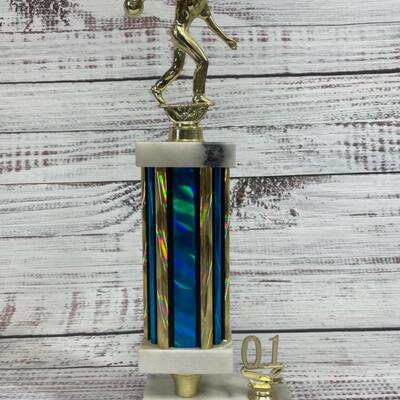 Vintage Sports Trophy Set of Seven