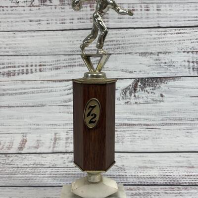 Vintage Sports Trophy Set of Seven