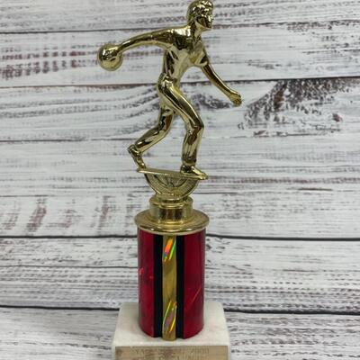 Vintage Sports Trophy Set of Seven