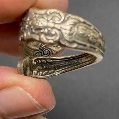 Antique Victorian Sterling Trinket Collectible Jewelry Lot 