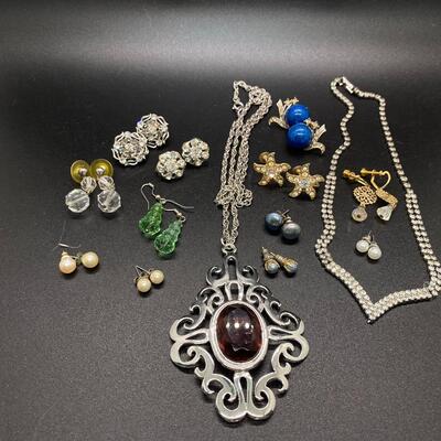 Rhinestone Costume Fashion Jewelry Lot