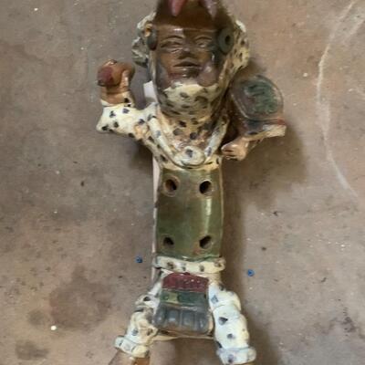 African ethnic carvings and pottery