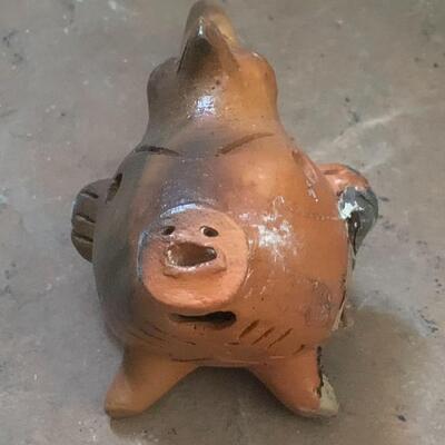 African ethnic carvings and pottery