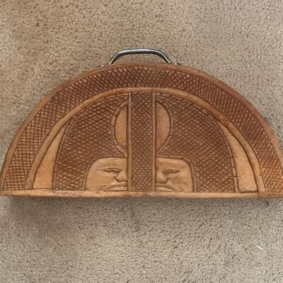 Carved Mancala game