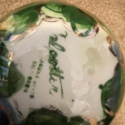Calpotter bowls, art glass, more
